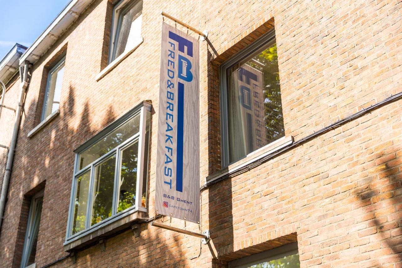 Bed and Breakfast Fred&Breakfast Гент Экстерьер фото